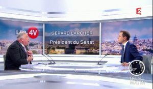"A La République en marche, les bonnes vieilles techniques de désignation par le chef continuent", estime Gérard Larcher