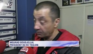 Le coup de gueule de Mourad Boudjellal après la défaite de Toulon contre Agen
