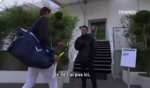 Quand un agent de sécurité ne reconnait pas Rafael Nadal et ne veut pas le laisser entrer