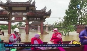 Le Vietnam frappé par un typhon dévastateur