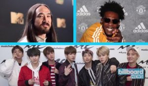 BTS Collaborate with Steve Aoki & Desiigner For 'Mic Drop' Remix | Billboard News