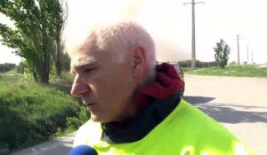 Le feu au centre de tri Provence recyclage à Istres sous contrôle (vidéos)