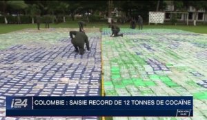 Colombie : saisie record de 12 tonnes de cocaïne