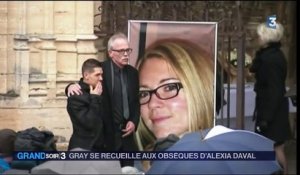 Mort d'Alexia Daval : les habitants de Gray lui rendent un dernier hommage