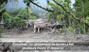 Glissement de terrain en Colombie: des morts et des blessés