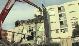 Les explications de Fabien Ceirano, chef de chantier de la partie démolition.