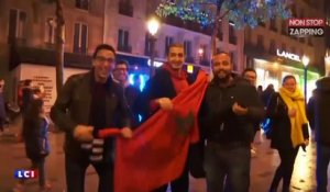 Maroc qualifié pour le Mondial : scènes de liesse à Paris, affrontements à Bruxelles (vidéo)