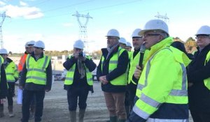 Visite du nouveau Min de Nantes en chantier