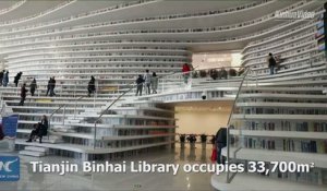 Impressionnante bibliothèque chinoise