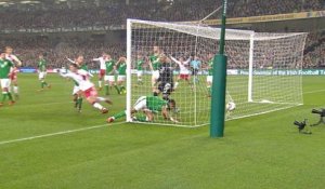 Qualifications Coupe du Monde 2018 - Irlande / Danemark - Le but contre son camp de l'irlandais Cyrus Christie