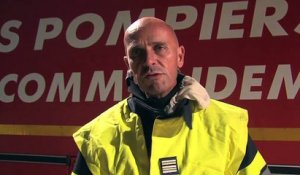 Marc Dumas, commandant des opérations de secours, fait le point à 4h du matin