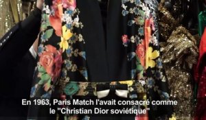 Le Dior soviétique en guerre contre la "grisaille du quotidien"