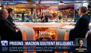 Crise des prisons: Macron soutient "pleinement" Belloubet