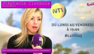 La Villa 3 : Stéphanie Clerbois regrette-t-elle sa relation avec Florent Ré ? Elle répond (Exclu vidéo)