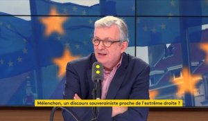 Sur l'Europe, Pierre Laurent estime avoir un  "diagnostic commun" avec Jean-Luc Mélenchon : "la question, c'est la conclusion qu'on en tire"