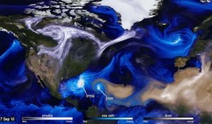 Tout les ouragans de 2017 cartographiés sur cette animation du monde