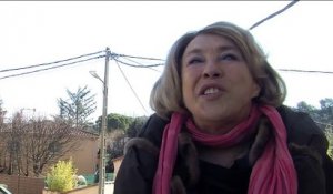 La candidate Maryse Joissains, évoque les problèmes de sécurité à Aix.
