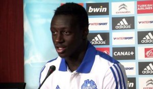 Benjamin Mendy avant le match face à St Etienne