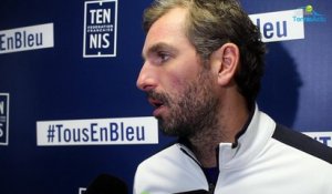 Coupe Davis 2017 - FRA-BEL - Julien Benneteau : "Sans vouloir offenser David Goffin..."
