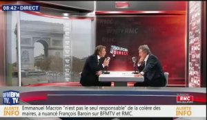 Pour Baroin, Macron "n'est pas le seul responsable du ras-le-bol des maires"