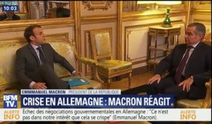 Macron sur l'Allemagne: la France n'a "pas intérêt à ce que ça se crispe"