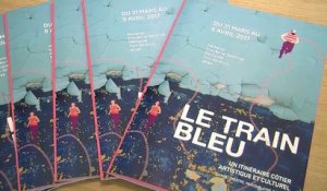 Caroline Sallenave présente " Le train bleu " édition 2017