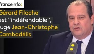 Gérard Filoche est "indéfendable", juge Jean-Christophe Cambadélis