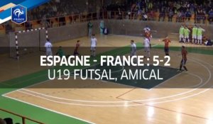 Futsal U19, Amical : Espagne - France (5-2), le résumé I FFF