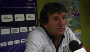 La réaction de José Pasqualétti après la qualification en coupe de la Ligue (Vidéo)