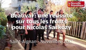 VIDEO. Nicolas Sarkozy en visite à Beauval