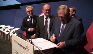 J.Mézard et J.Denormandie signent un accord avec Action logement pour répondre aux défis du logement