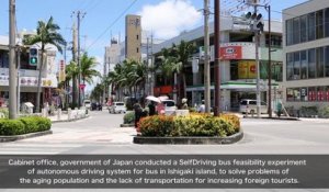 SelfDriving bus - Bus à système de conduite autonome - Japon - Japon