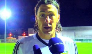 La réaction de Julien Vanni le portier de Marignane après le derby face au FC Martigues
