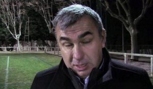 Yves Pontal le président du Rugby Club Martigues Port de Bouc et le 2ème ligne Skander Bachtarzi.