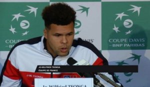 Tennis - Coupe Davis - Finale : Tsonga «Si je dois jouer les trois jours, je le ferai»