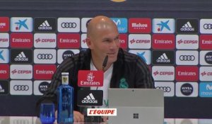Foot - ESP - Real : Zidane «Nous ne nous cherchons pas d'excuse»