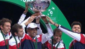Coupe Davis - Pouille offre à la France son 10e Saladier d'argent
