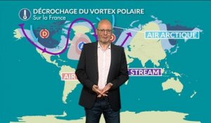 Le vortex polaire plonge vers la France