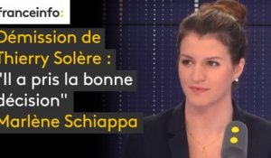 Démission de Thierry Solère : "Il a pris la bonne décision", estime Marlène Schiappa