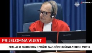 Un accusé avale une fiole de poison lors de sa condamnation par le Tribunal pénal international de La Haye - VIDEO