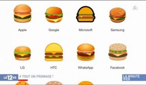Les internautes font changer un emoji à Google à cause... du fromage ! Regardez