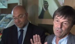 Guerre froide au gouvernement : Stéphane Travert et Nicolas Hulot "ne se parlent plus"