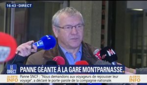 Panne géante à la gare Montparnasse: la SNCF parle d'un "bug informatique" après des travaux