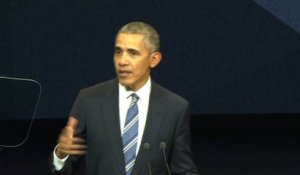Climat: Obama regrette l'absence de "leadership" des Etats-Unis
