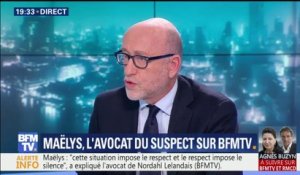 Maëlys: "Le procureur a énoncé des choses totalement contraires à la réalité du dossier", pour l’avocat du suspect