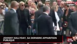Johnny Hallyday mort : Sa dernière apparition publique en septembre (vidéo)
