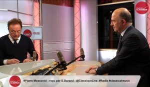 "Les USA veulent baisser leur taux d'imposition. Mais cela va creuser un déficit énorme." Pierre Moscovici (07/12/2017)