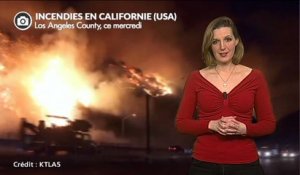 Californie : les feux atteignent Los Angeles