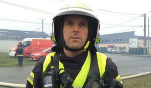 Incendie d'une menuiserie : 58 sapeurs-pompiers mobilisés