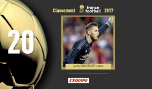 Foot - Ballon d'Or 2017 : David De Gea 20e